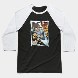 Korra Collage Baseball T-Shirt